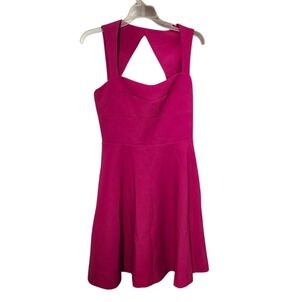 Likely Elegant Pink Sleeveless Fit-Flare Dress - 6 Party Barbie Date Night Sexy
